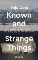 Known_and_strange_things