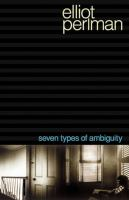 Seven types of ambiguity