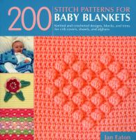 200 stitch patterns for baby blankets