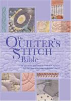 The quilter's stitch bible
