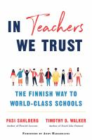 In teachers we trust