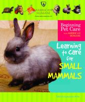 Learning_to_care_for_small_mammals