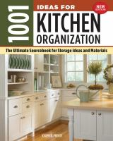 1001 ideas for kitchen organization