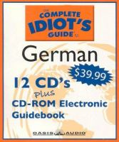 The complete idiot's guide to German