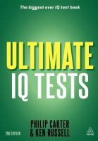 Ultimate IQ tests