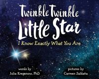 Twinkle twinkle little star, I know exactly what you are