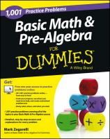 1001_basic_math_and_pre-algebra_practice_problems_for_dummies
