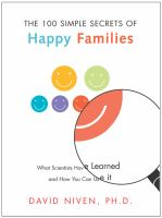 The_100_simple_secrets_of_happy_families
