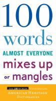 100_words_almost_everyone_mixes_up_or_mangles