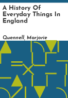A_history_of_everyday_things_in_England